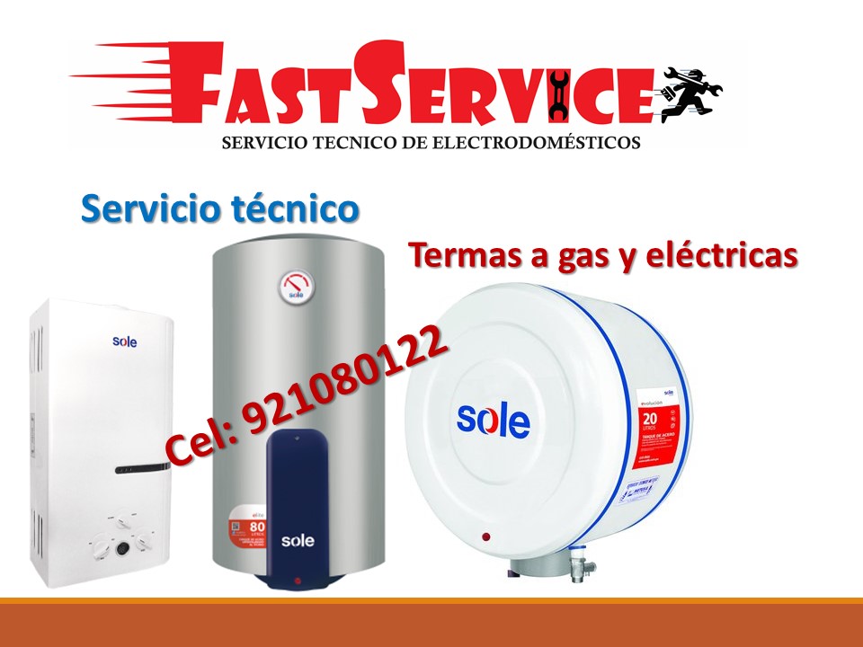 Mantenimiento Servicio técnico de terma SOLE termotanques